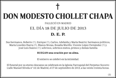 Modesto Chollet Chapa